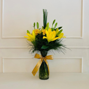 Arranjo 13M Alstroemérias e Lírios