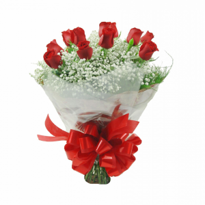 Buquê 12 Rosas Vermelhas