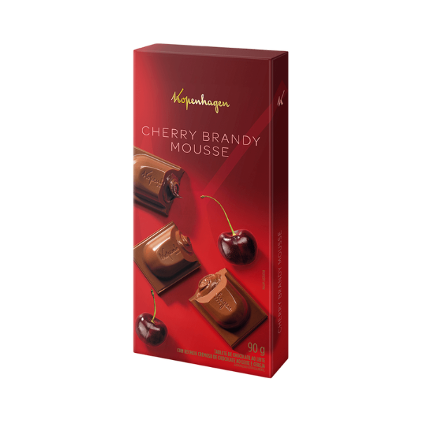 Chocolate Kopenhagen Tablete ao Leite com Recheio Cherry 90g