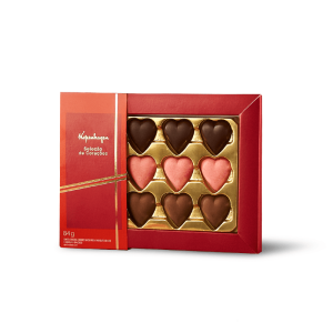 Chocolate Kopenhagen Seleção de Corações 84G